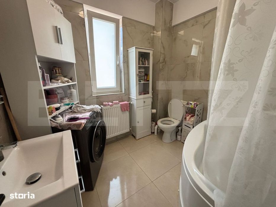 Apartament 2 camere, 45 mp, complet mobilat, parcare, zona Valea Lupul