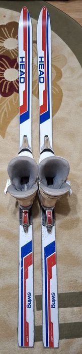 Ski/skiuri/schiuri Head Swing 170cm cu legaturi, bete si clapari