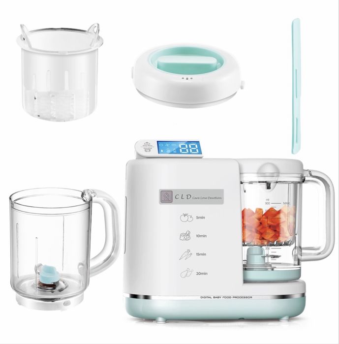 Aparat de gatit cu aburi si blender, procesator hrana, 6 functii, CLD-CareLoveDevotion