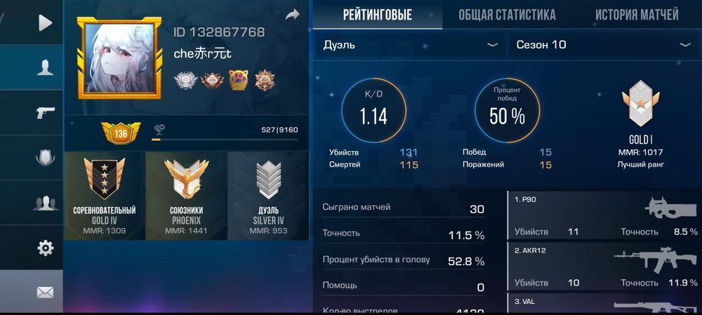 Аккаунт стандофф 2