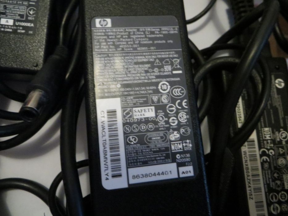 Incarcatoare Laptopuri  HP si altele 19V, 18.5V , 12V , 24V si altele