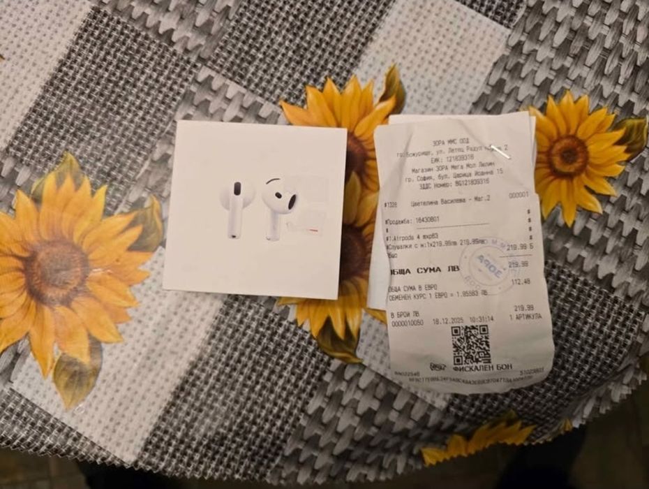 Airpords 4 нови* не отваряни