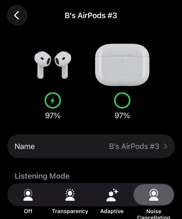 AirPods Gen 4 Model 2025 ANC