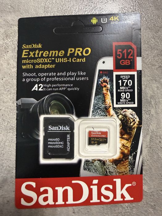 Карта памяти Sandisk 512 Gb