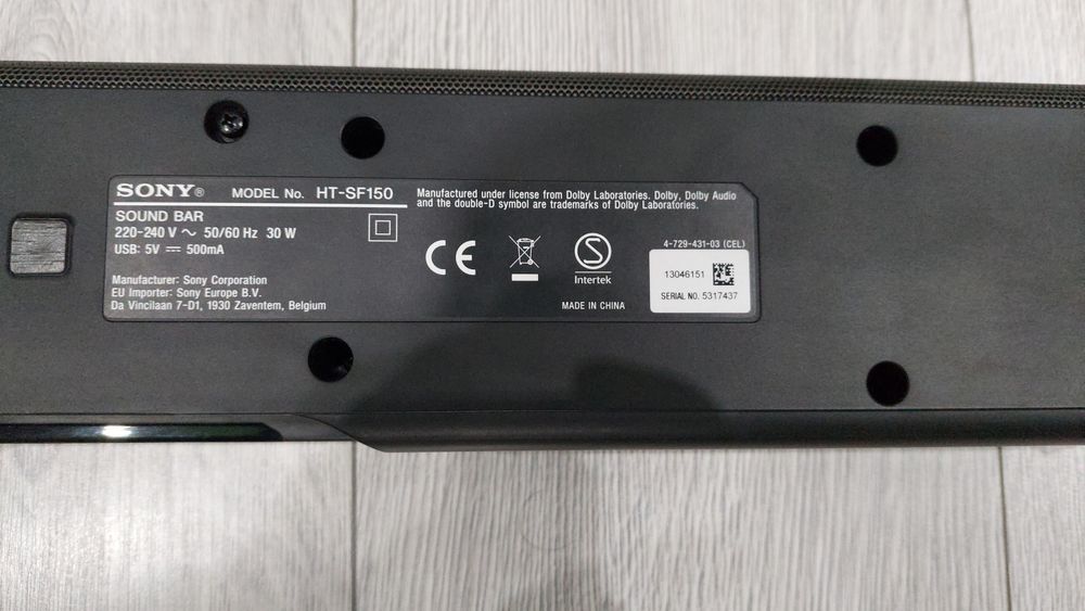 Sony Soundbar HT-SF150