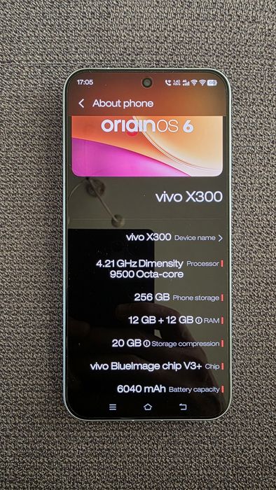 Vivo X300 256 gb nou