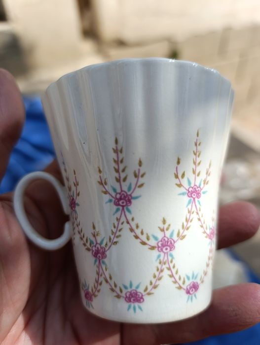 Кофейная пара, костяной фврфор