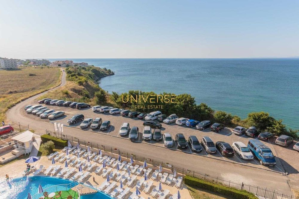 Продава се апартамент 1+1 в затворен комплекс на брега на морето в Равда. #6206