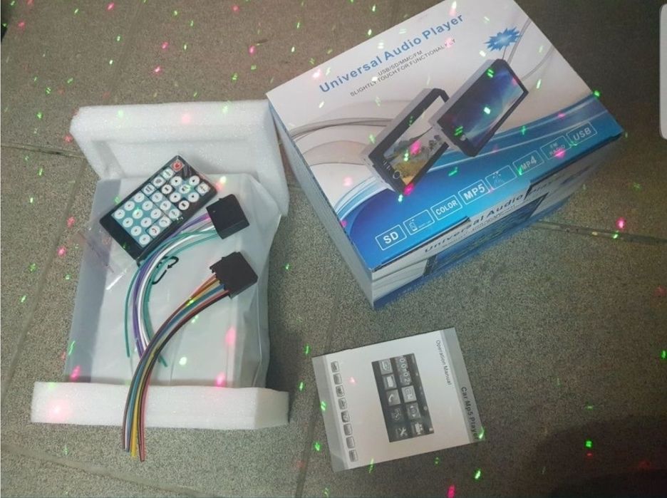 MP5 player multimedia 2DIN USB  Bluetooth audio video cameră marșarier