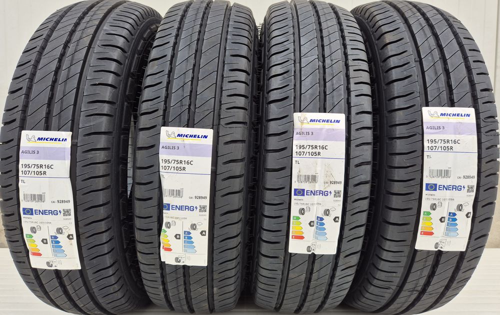 195/75 R16C, 107R, MICHELIN Agilis 3, Anvelope vara ,Aderenta clasa A