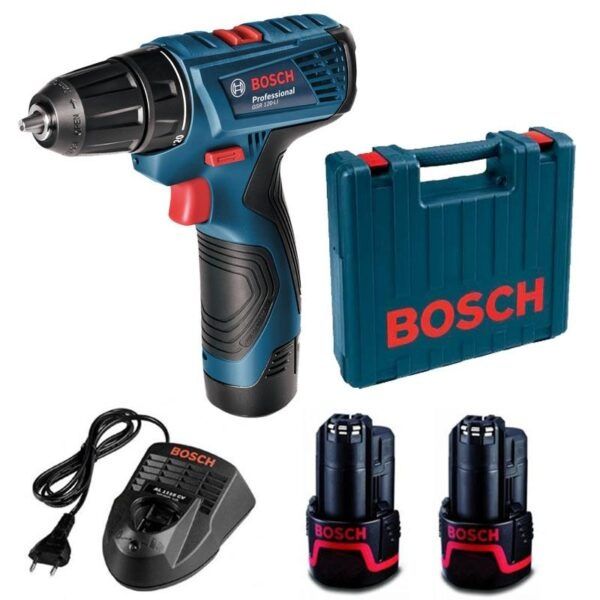 Аккумуляторная дрель-шуруповерт BOSCH GSR 120-LI
Аккумуляторная дрель-
