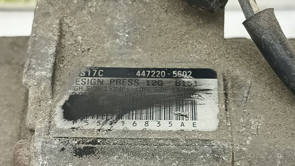 Compresor clima ac 3.0 crdi 447220-5602 Chrysler 300C 1 [2005 - 2011]