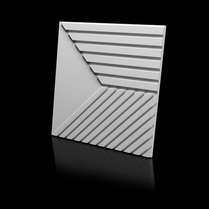 Декоративни 3D панели - 3д гипсови пана, стенни облицовки, 0021