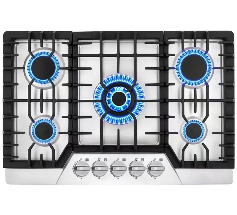 Газовая плита 5 конфоркой