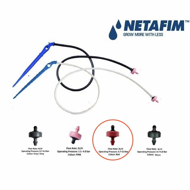Капелница для теплиц Netafim PCJ CNL 2l/p