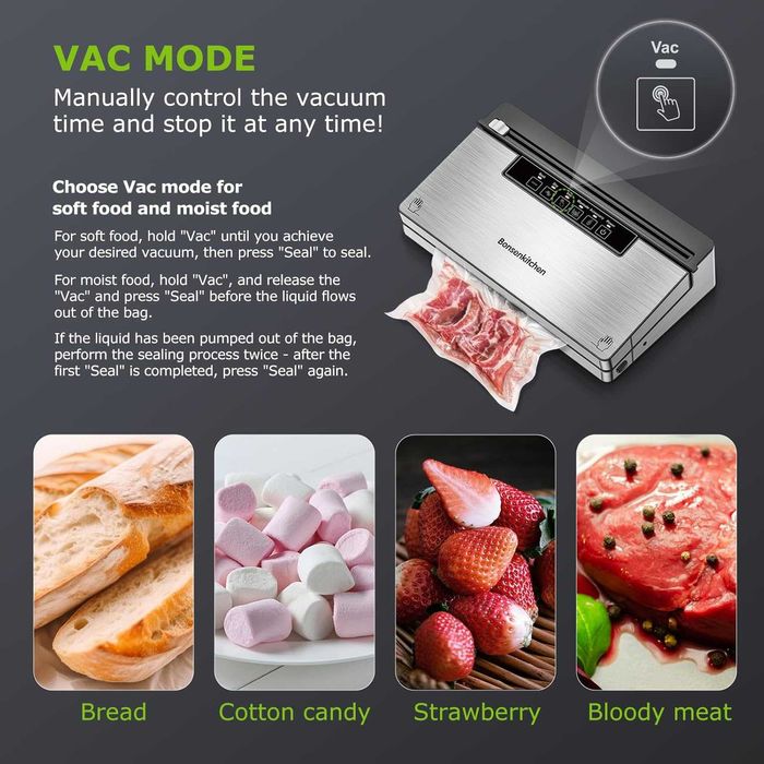 Bonsenkitchen sigilant de vid Puternic 5 moduri 8L/min Viteză mare