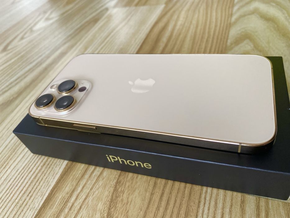 iPhone 13 PRO MAX , 256 GB , GOLD , 94% Bateria