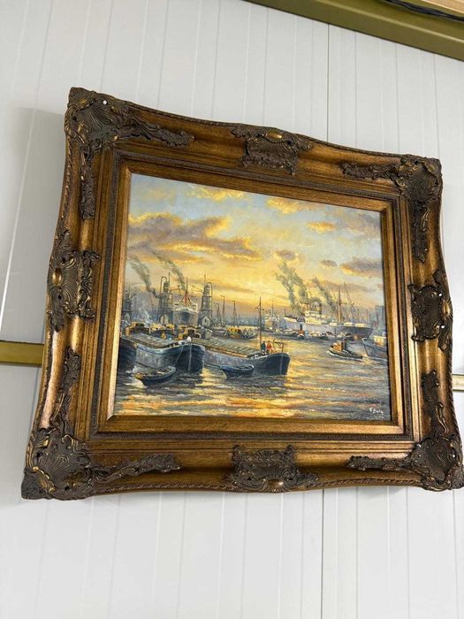 Оригинална Маслена картина -T.Burg