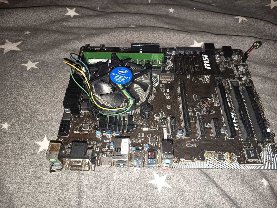 Kit gaming Core i5 6400 + MSI H170 + 16gb ddr4, slot ssd M2 pe placa, 4 sloturi de ram