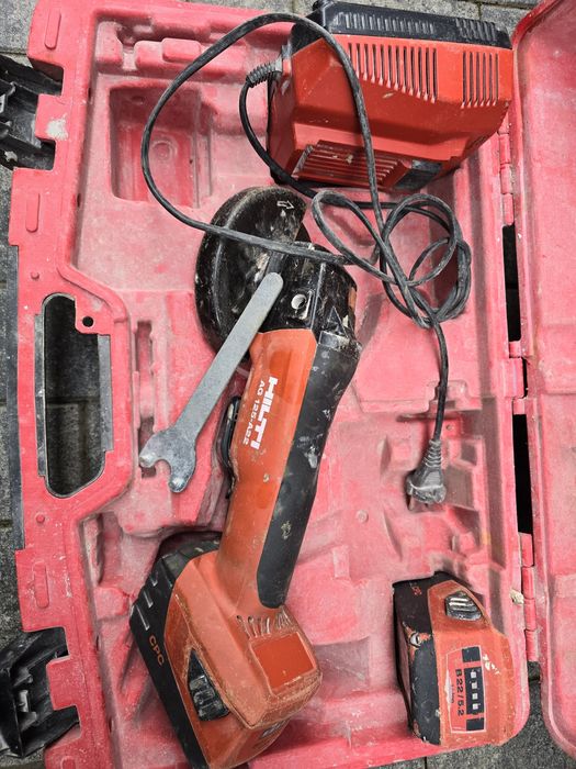 Flex Hilti Ag 125 a22 acumulator complet