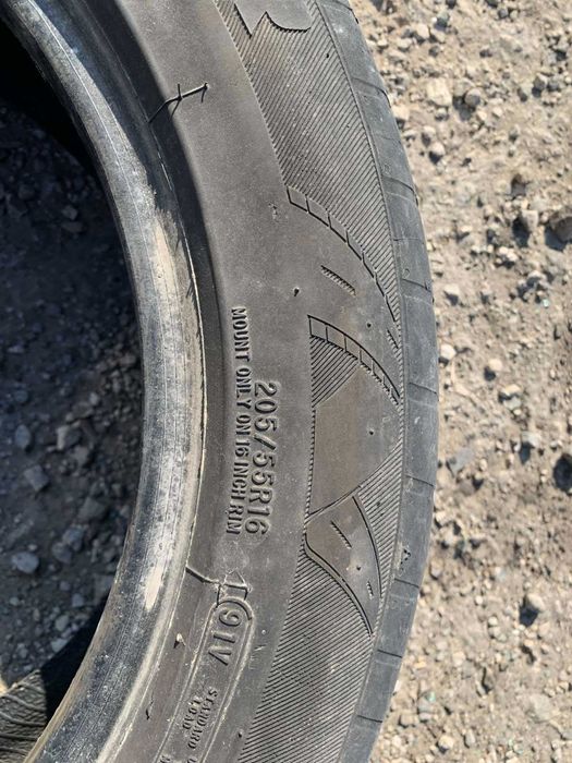 2 броя Летни Гуми Cooper 205/55 R16 DOT 04417 ном 70