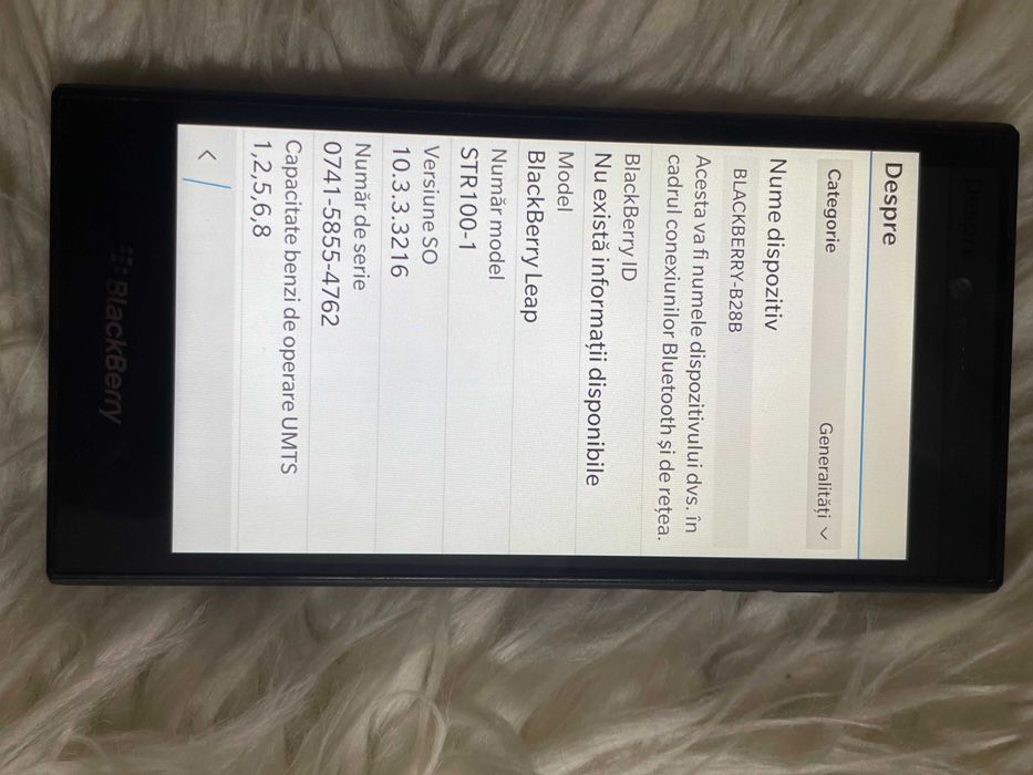 Smartphone BlackBerry Leap 16 GB Functional