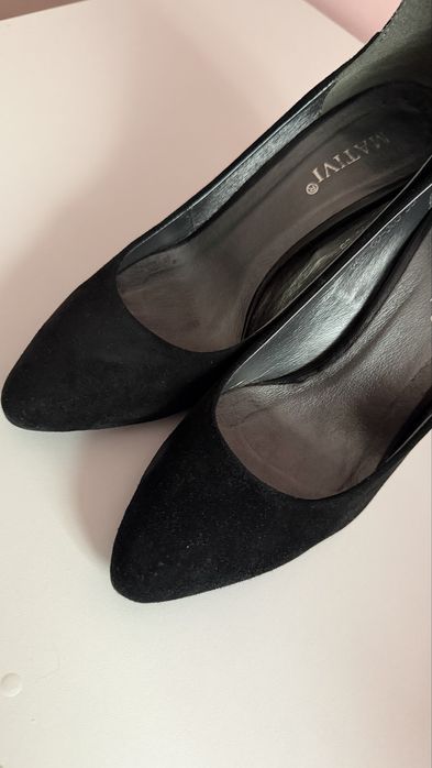 Туфли! Натуральная замша