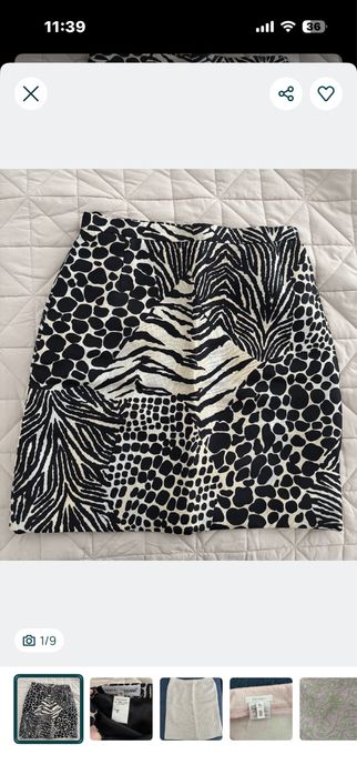 Dolce & Gabbana пола от 100% коприна, S