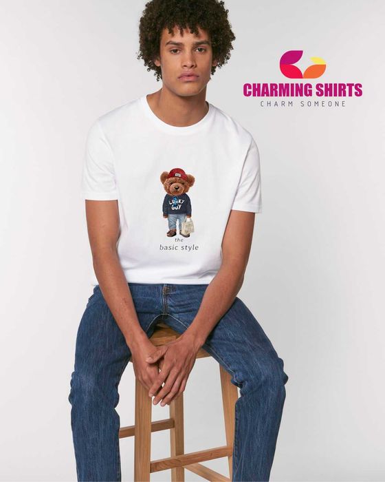 Нови Модели Мъжки тениски с Мече, Teddy Bear, Размери от XXS-5XL