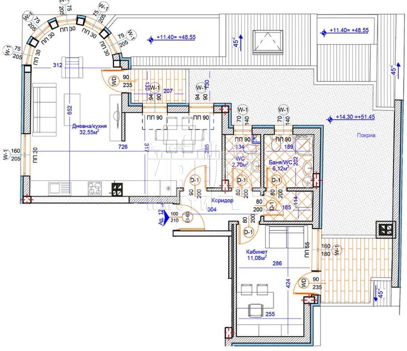 Продава се Двустаен апартамент в Варна, Нептун - 103 кв.м за 3389 €/кв.м - Снимка #1