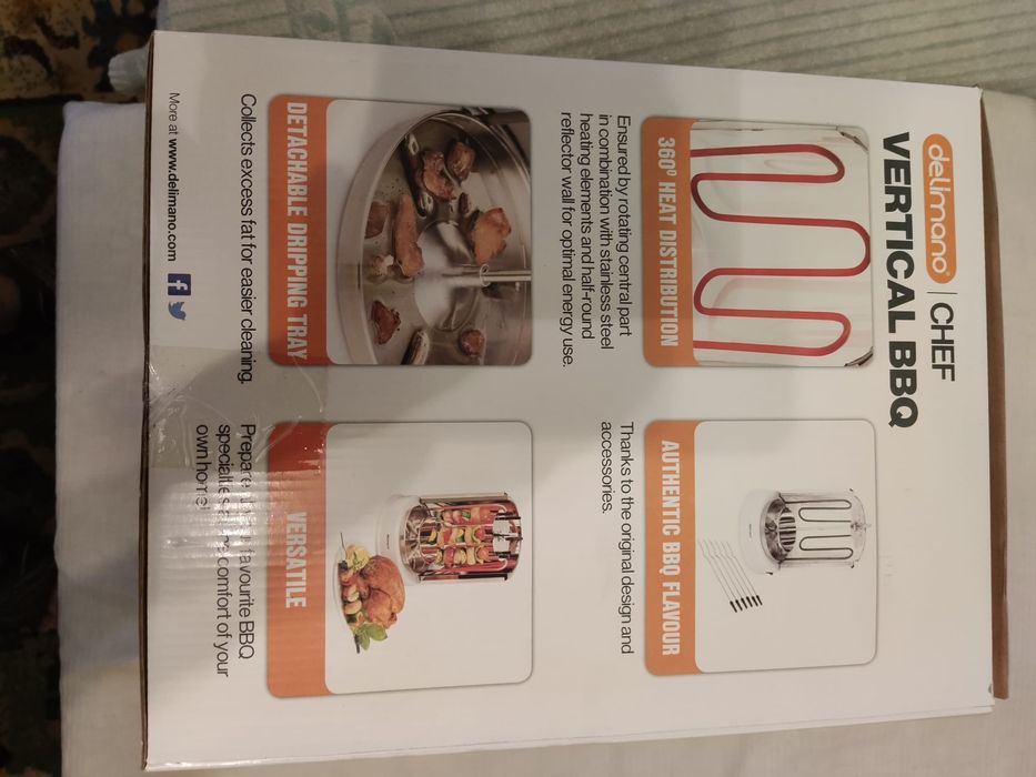 Vind rotisor delimano vertical nou