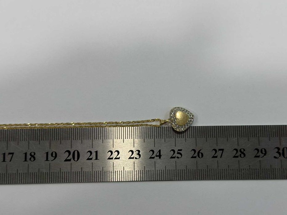 Златен синджир с висулка 14К- 1,91гр