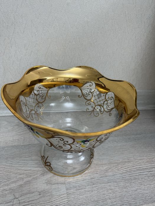 Фруктовница ваза Богемские