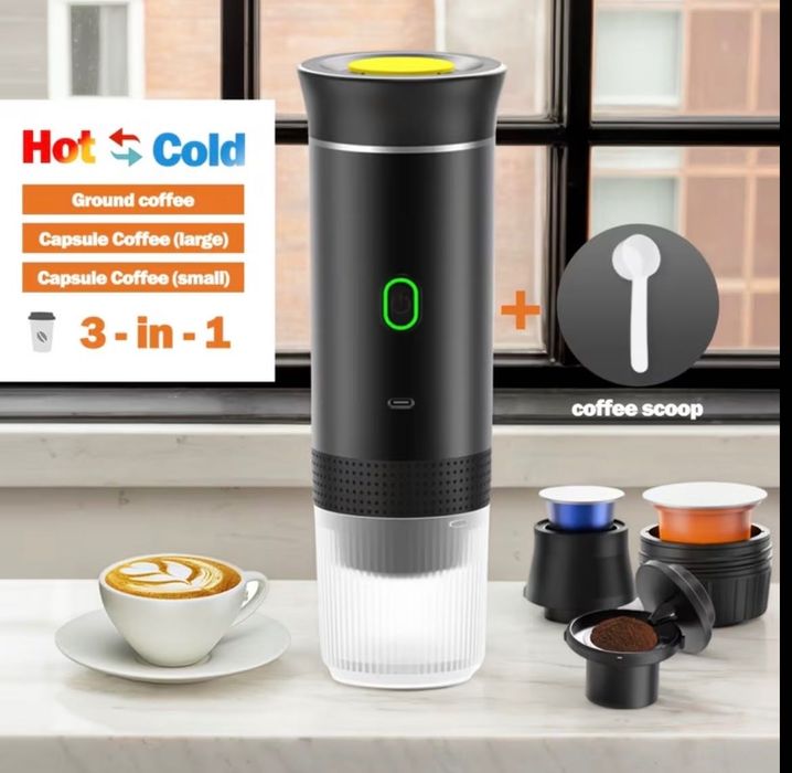 Преносима еспресо машина 3 в 1