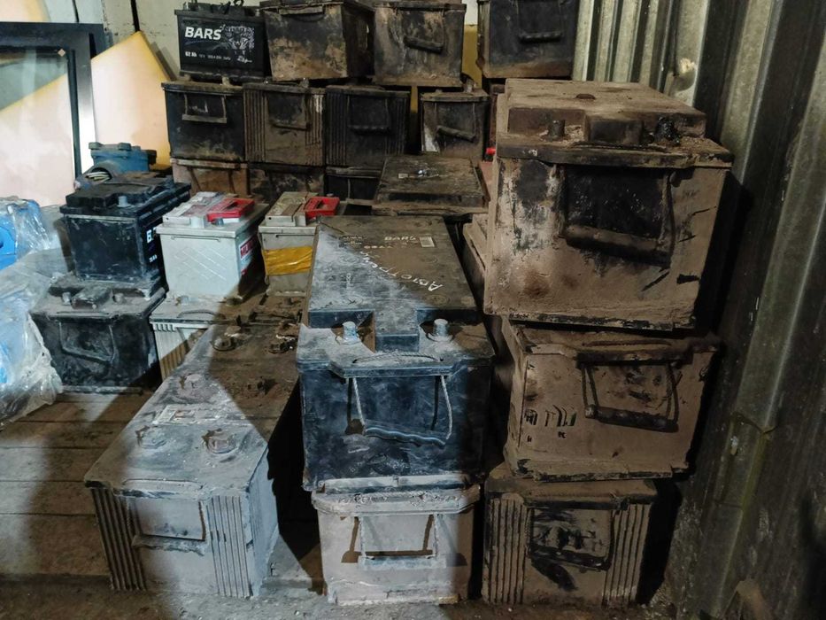 Аккумуляторы отработанные