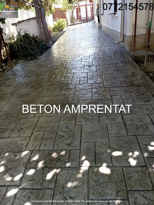 Beton Amprentat Verical