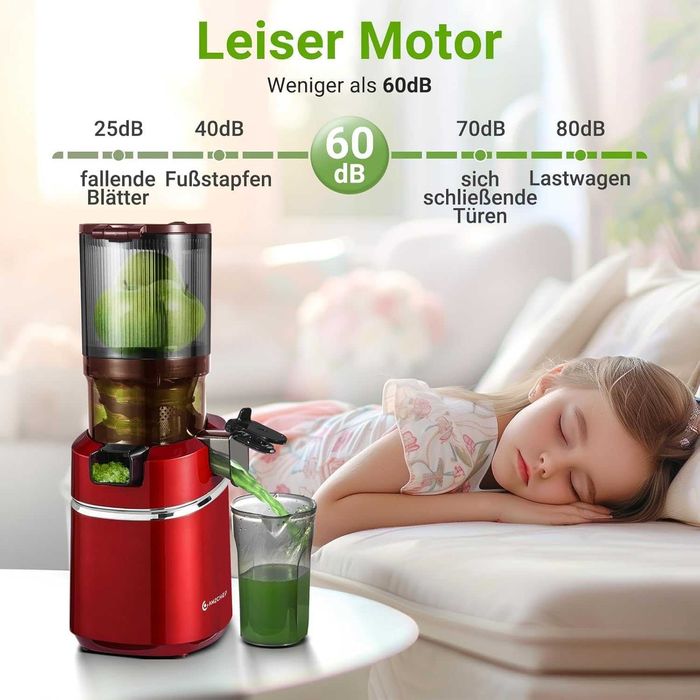 Сокоизтисквачка AMZCHEF 250 W Automatic,Гаранция