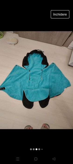Sac înfășat bebe, gros, ideal cărucior sau sisteme purtare