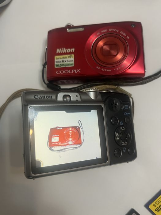 Canon A1000is 10 Mpx 5x zoom optic,afisare data si ora pe poze