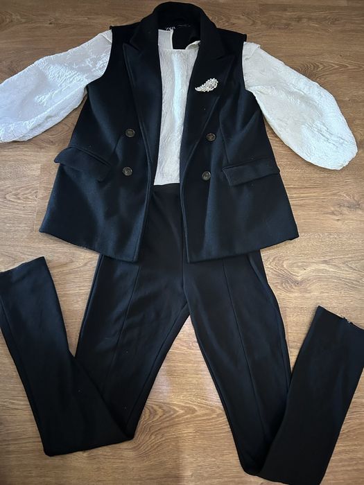 Черен елек зара zara