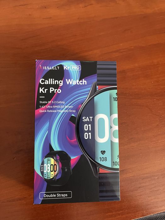 Смарт-часы Kieslect Calling Watch Kr Pro (AMOLED, звонки)