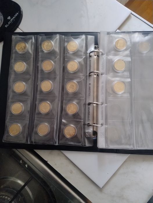 Colecție completa monede 50 bani PROOF