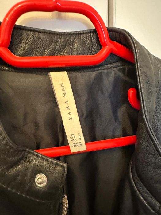 Geaca piele Zara barbati