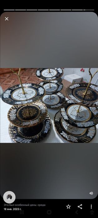 Продам трехяростный конфетница (Мадонна