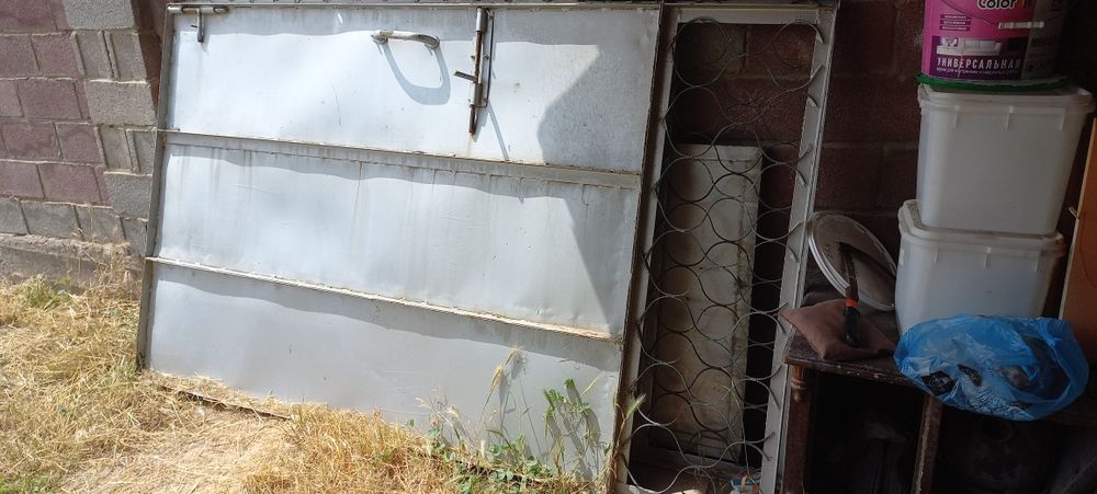 Ворота размер ширина 3.0 метра вычота 2.5 метр + калитка