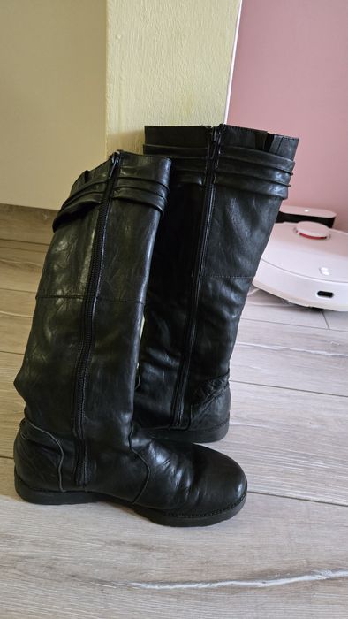 Ботуши естествена кожа 36 номер