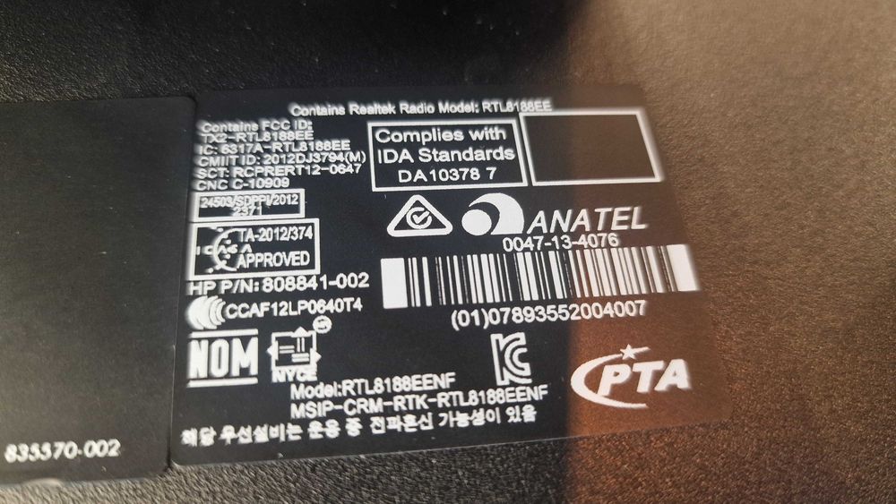 sistem pc all in one HP hp 22-3103nq i3 4Gb ram 500Gb