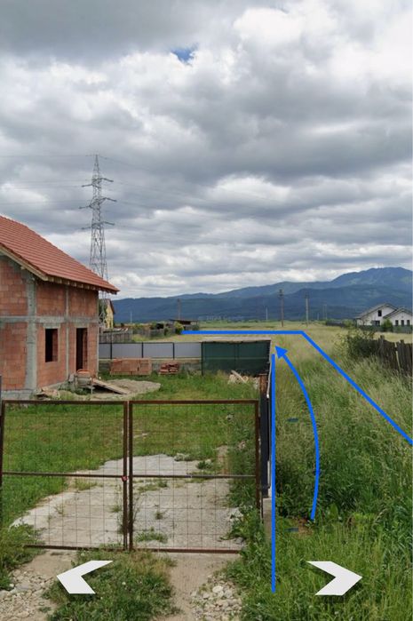 Teren Vulcan Brasov (Parcela casa in intravilan 870mp)