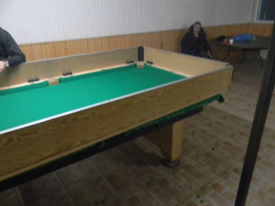 Postav / panza masa de biliard / verde, rosu, albastru / reparatii
