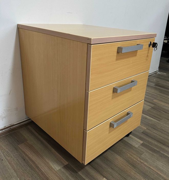 30 buc Rollbox pe rotile cu 3 sertare; Mic dulap pentru birou